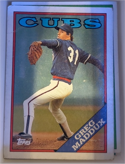 1988 Topps #361 Greg Maddux — front