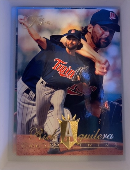 1994 Fleer Flair #311 Rick Aguilera — front