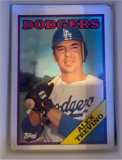 1988 Topps #512 Alex Trevino — front