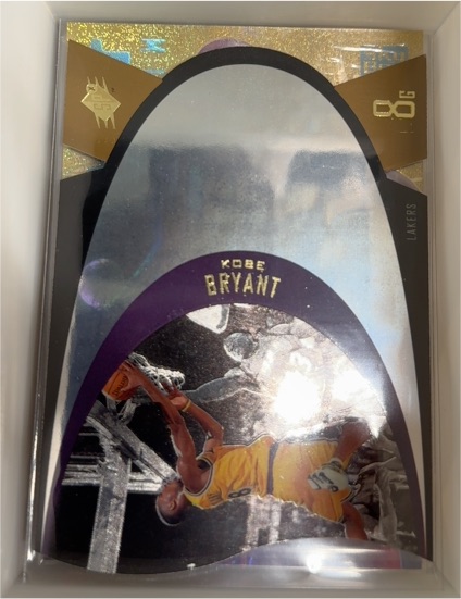1997 Upper Deck SPx Die-Cut #22 Kobe Bryant — front