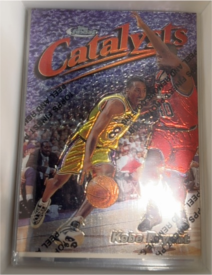 1997-98 Topps Finest #137 Kobe Bryant Catalysts — front
