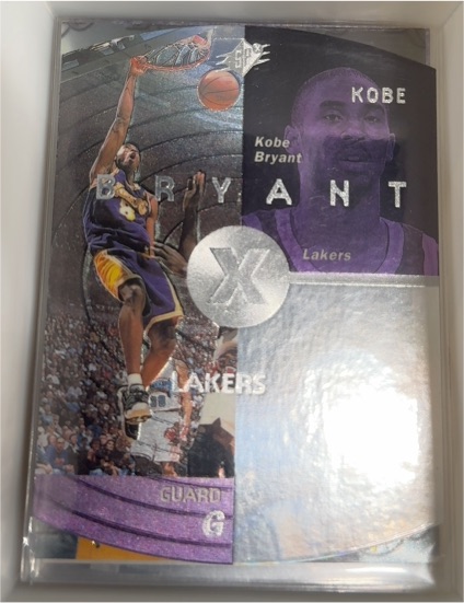 1997-98 Upper Deck SPx #21 Kobe Bryant — front