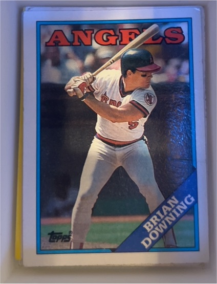 1988 Topps #331 Brian Downing — front