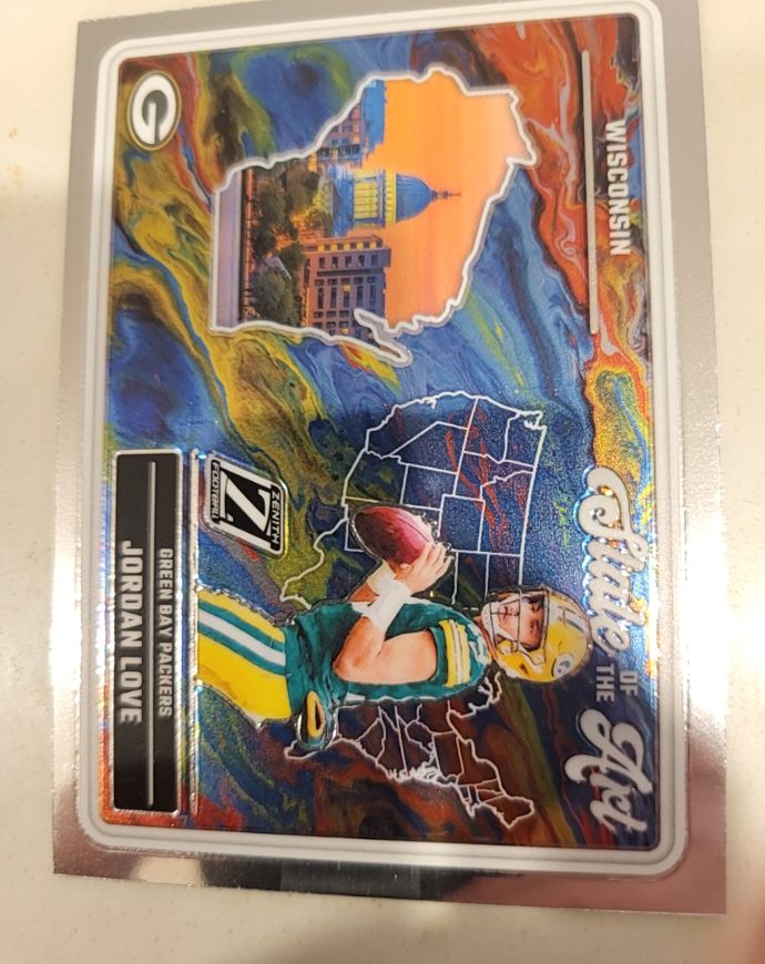 2024 Panini Zenith State of the Art #10 Jordan Love — front