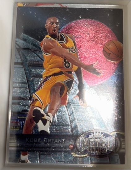 1997-98 Skybox Metal Universe #81 Kobe Bryant — front
