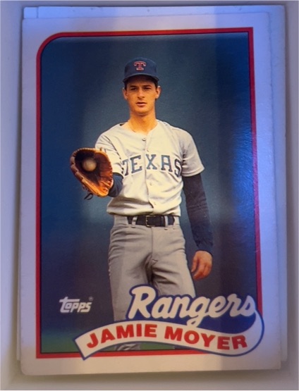 1989 Topps Traded #85T Jamie Moyer — front