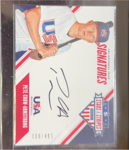 2020 Panini USA Baseball Stars & Stripes 18U National #060 Pete Crow-Armstrong — front