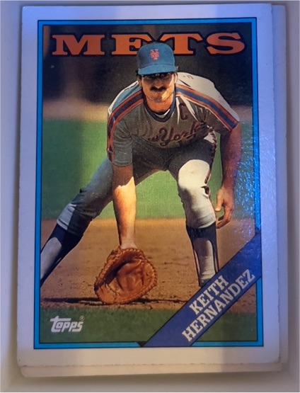1988 Topps #610 Keith Hernandez — front