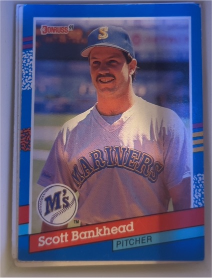 1991 Donruss #189 Scott Bankhead — front