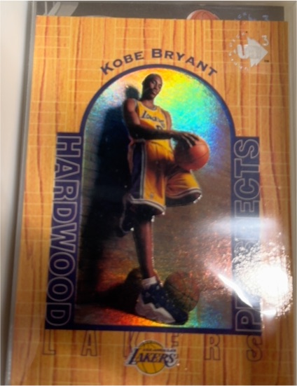 1996-97 Upper Deck UD3 #19 Kobe Bryant Hardwood Prospects Rookie Card — front