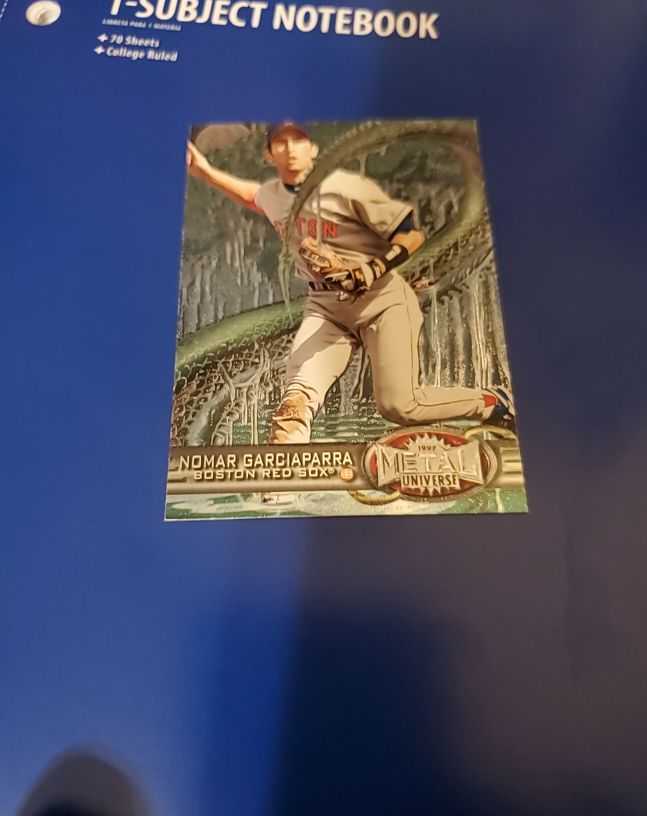 1997 Metal Universe #21 Nomar Garciaparra — front