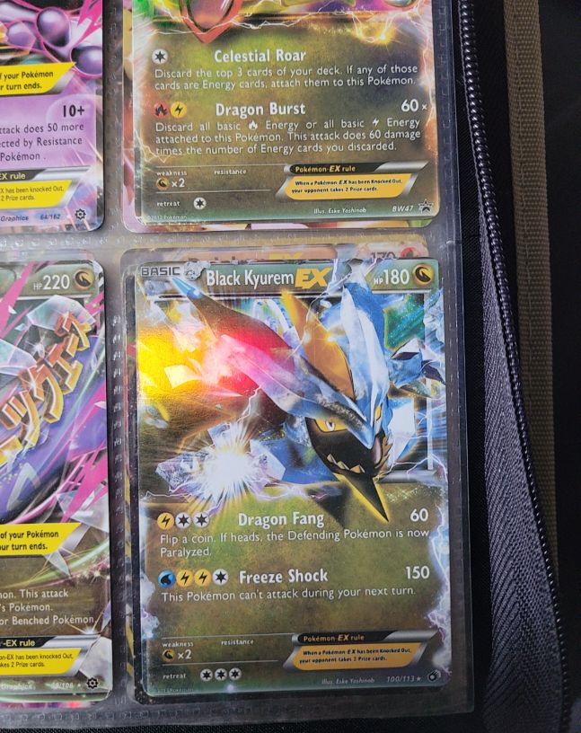 2013 Pokémon Black Kyurem EX #100 — front