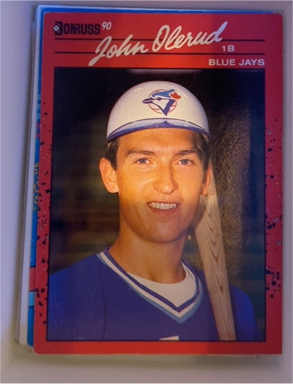 1990 Donruss #711 John Olerud — front