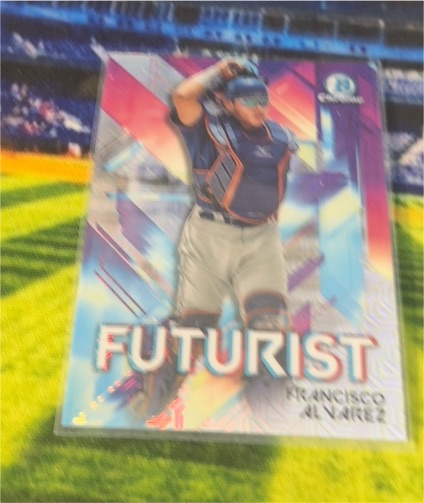 2021 Bowman Chrome Futurist #FUT-FA Francisco Alvarez — front