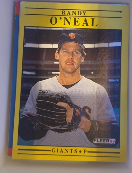 1991 Fleer #268 Randy O'Neal — front