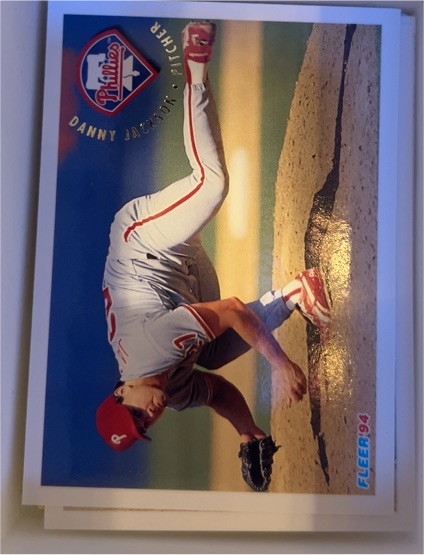 1994 Fleer #592 Danny Jackson — front