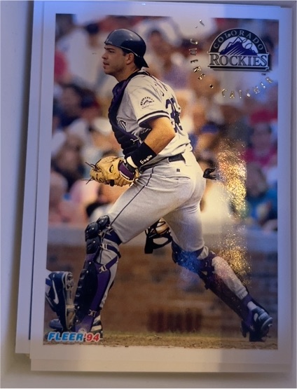 1994 Fleer #448 Jayhawk Owens — front