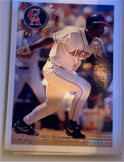 1994 Fleer #unknown Chili Davis — front