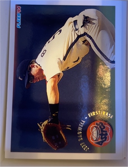 1994 Fleer #483 Jeff Bagwell — front