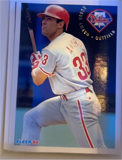1994 Fleer #581 Ruben Amaro — front