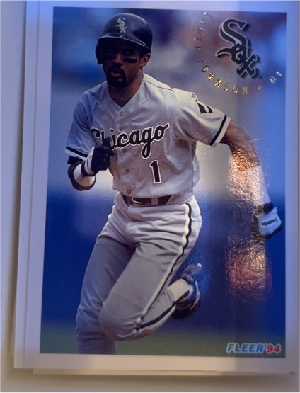 1994 Fleer #S1 Frank Thomas — front