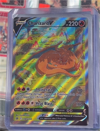 2022 Pokémon SWSH #260 Charizard V — front