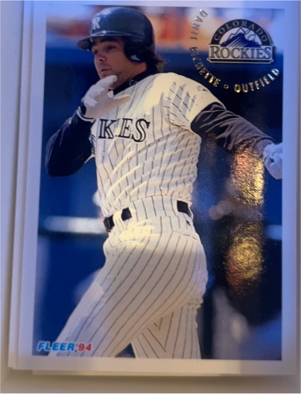 1994 Fleer #433 Dante Bichette — front