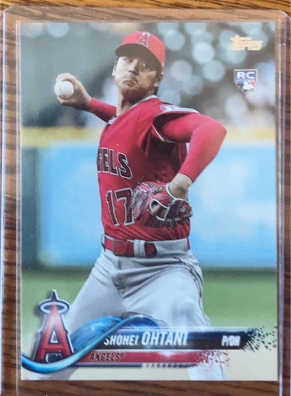 2018 Topps Update #US1 Shohei Ohtani — front