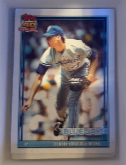 1991 Topps #348 Todd Stottlemyre — front
