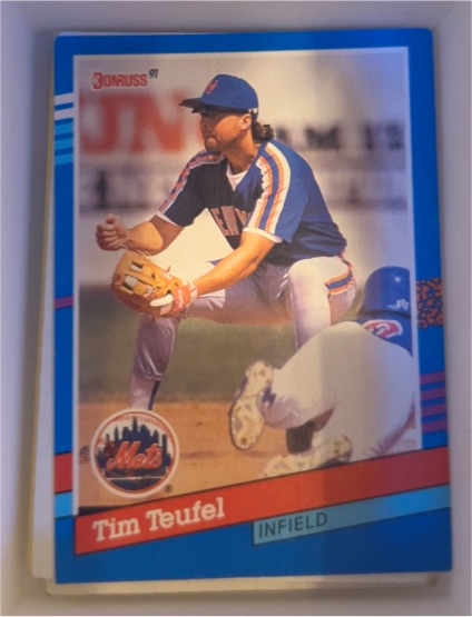 1991 Donruss #370 Tim Teufel — front