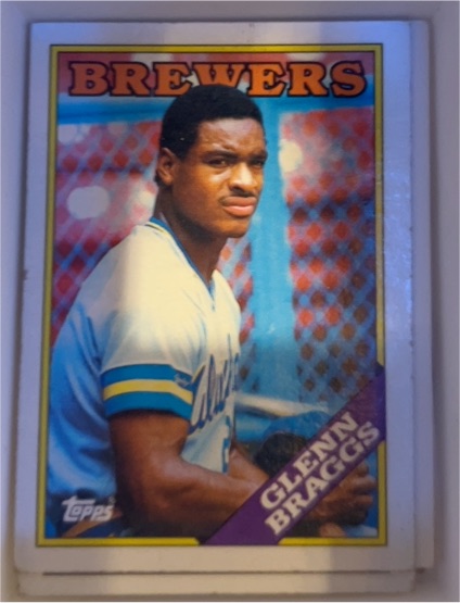 1988 Topps #263 Glenn Braggs — front