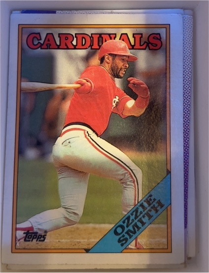 1988 Topps #460 Ozzie Smith — front