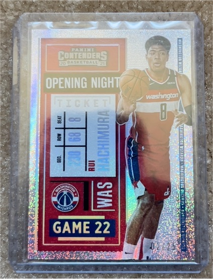 2020-21 Panini Contenders #25 Rui Hachimura — front