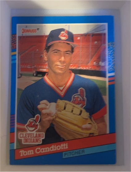 1991 Donruss #115 Tom Candiotti — front