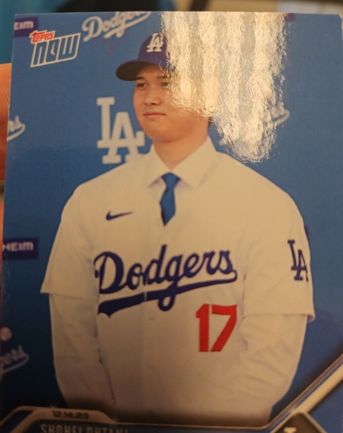 2023 Topps Now #OS-23 Shohei Ohtani — front