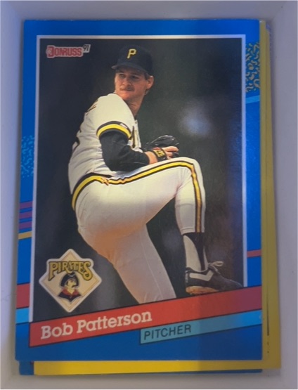 1991 Donruss #345 Bob Patterson — front