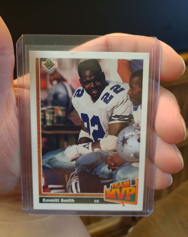 1991 Upper Deck #456 Emmitt Smith — front
