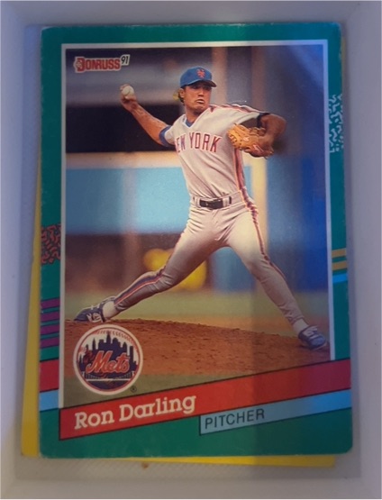 1991 Donruss #472 Ron Darling — front