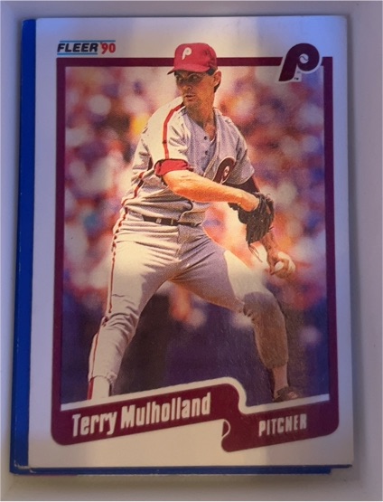 1990 Fleer #568 Terry Mulholland — front
