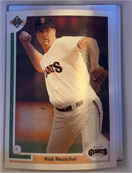 1991 Upper Deck #249 Rick Reuschel — front