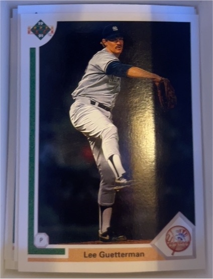 1991 Upper Deck #481 Lee Guetterman — front