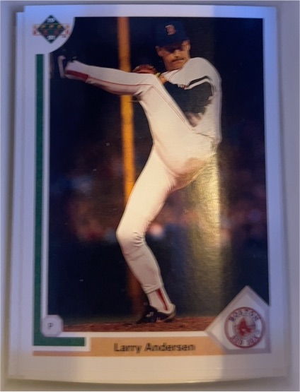 1991 Upper Deck #41 Larry Andersen — front