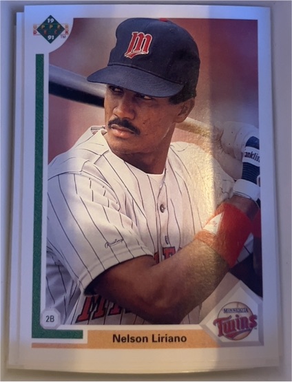 1991 Upper Deck #360 Nelson Liriano — front