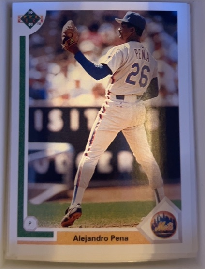 1991 Upper Deck #388 Alejandro Pena — front