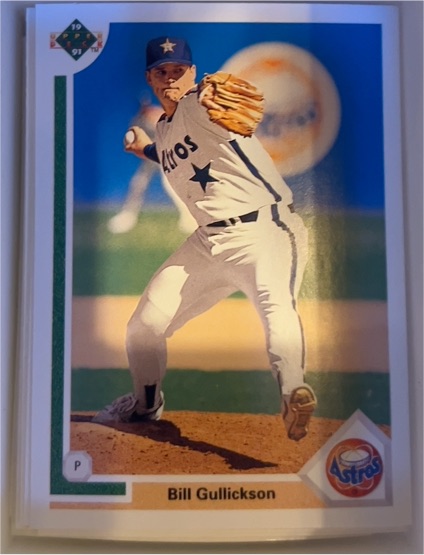 1991 Upper Deck #590 Bill Gullickson — front