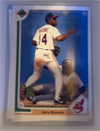 1991 Upper Deck #116 Jerry Browne — front