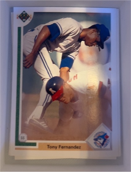 1991 Upper Deck #126 Tony Fernandez — front