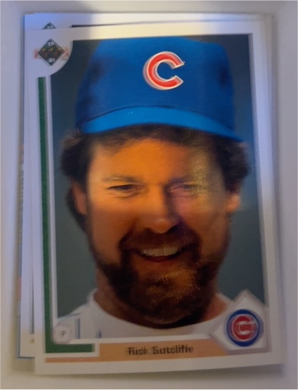 1991 Upper Deck #473 Rick Sutcliffe — front