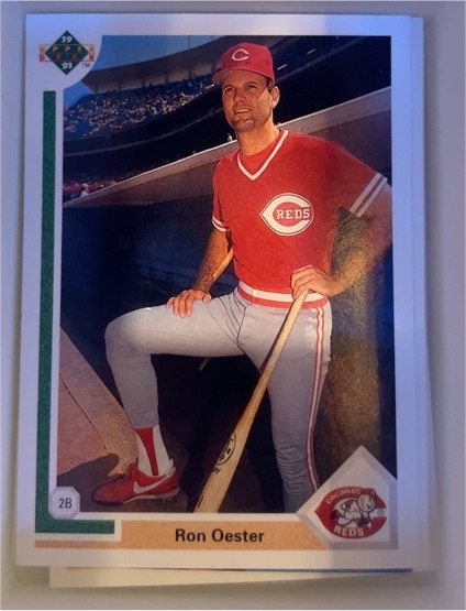1991 Upper Deck #611 Ron Oester — front