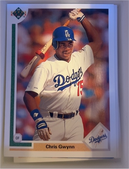 1991 Upper Deck #560 Chris Gwynn — front
